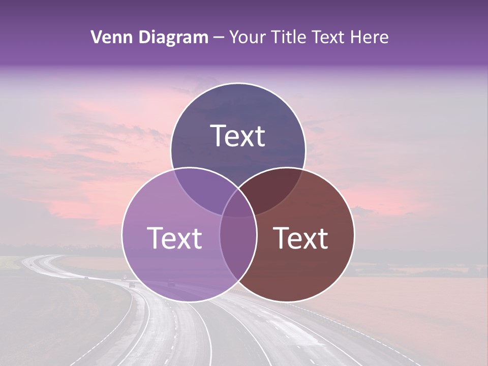 Green Horizon Colour PowerPoint Template