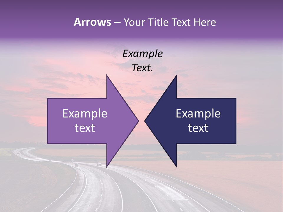Green Horizon Colour PowerPoint Template