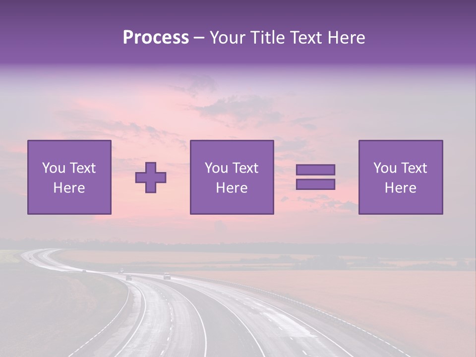 Green Horizon Colour PowerPoint Template