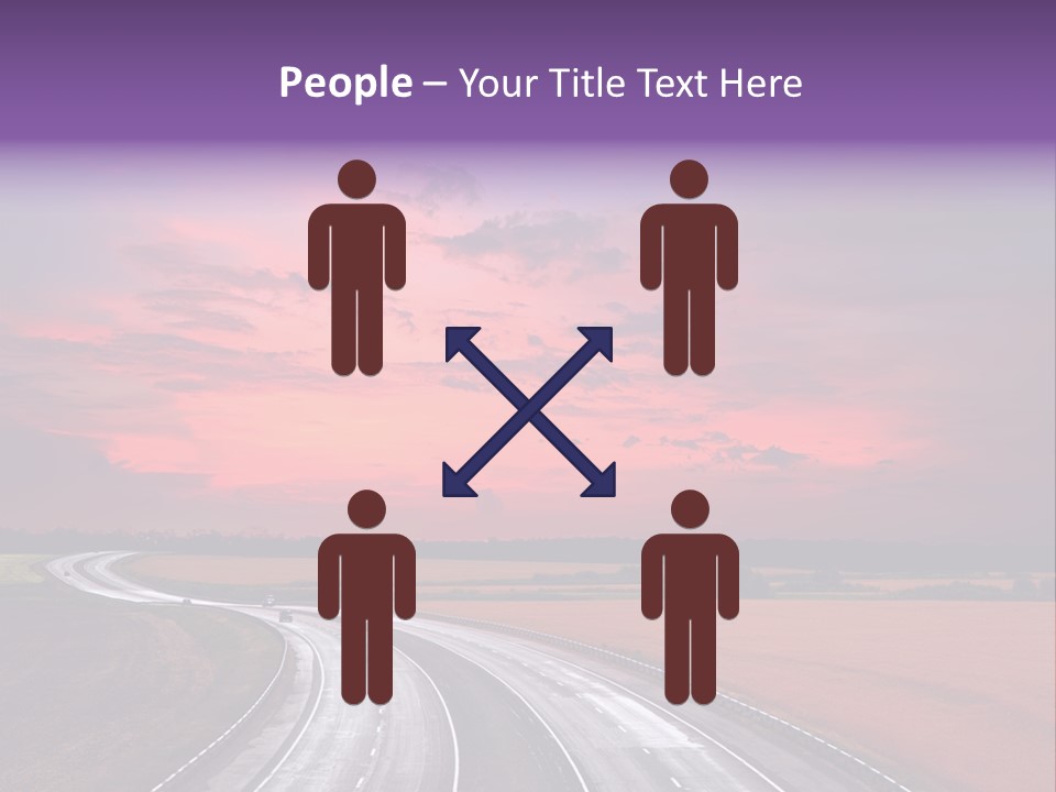 Green Horizon Colour PowerPoint Template