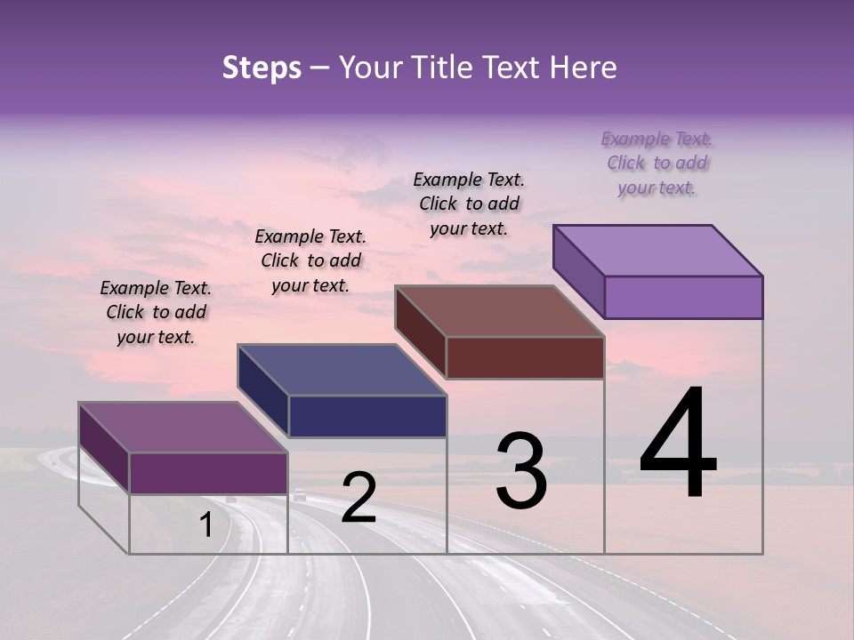 Green Horizon Colour PowerPoint Template
