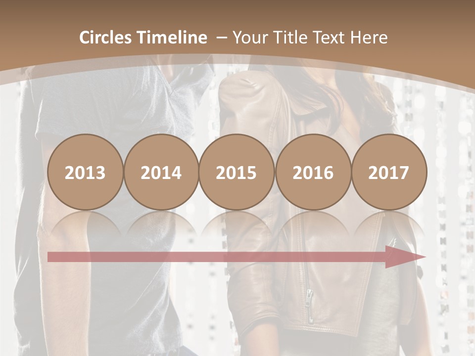 Curtain Love Copy Space PowerPoint Template