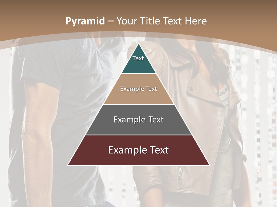 Curtain Love Copy Space PowerPoint Template