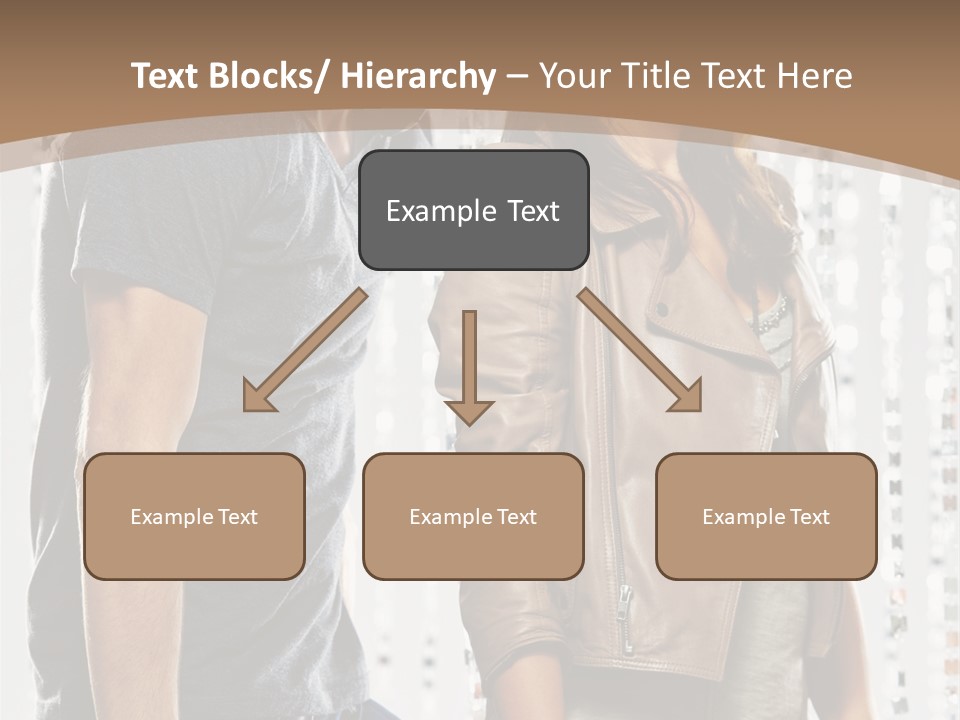 Curtain Love Copy Space PowerPoint Template
