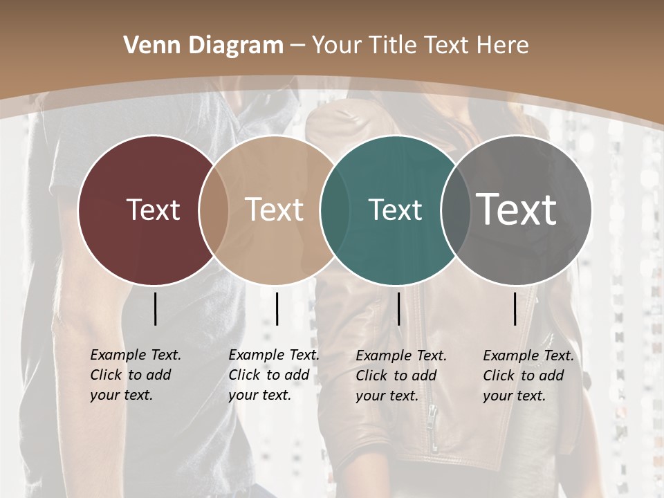 Curtain Love Copy Space PowerPoint Template