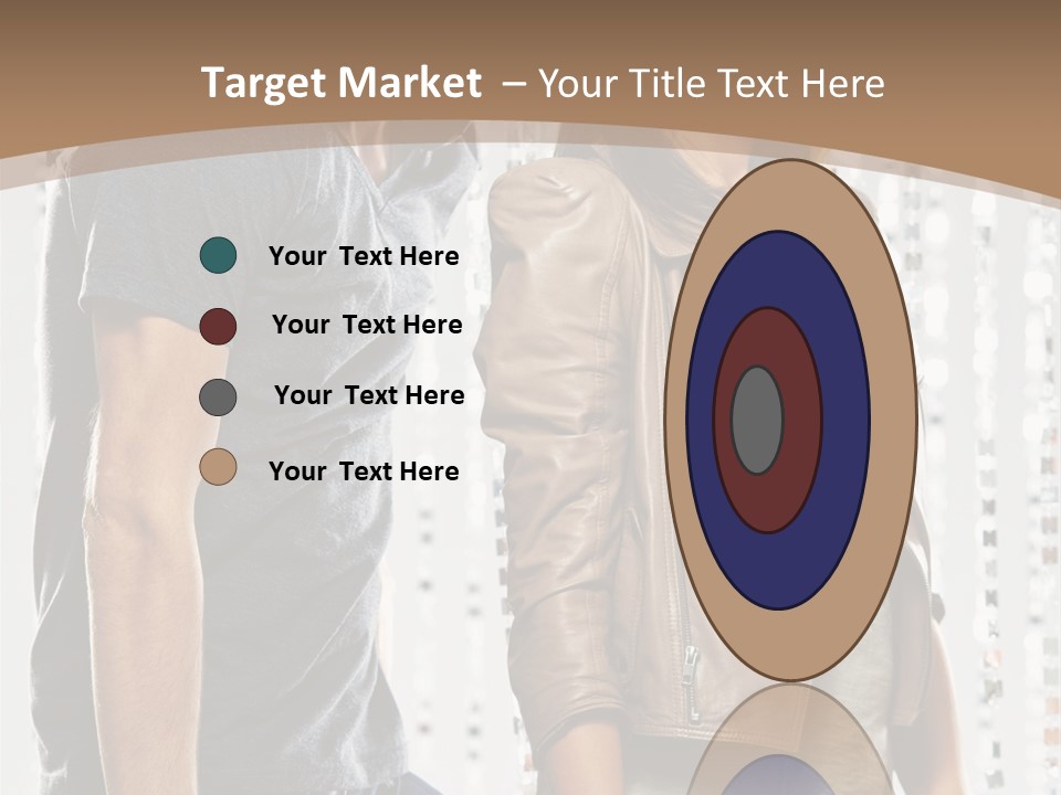 Curtain Love Copy Space PowerPoint Template