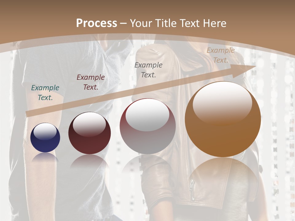Curtain Love Copy Space PowerPoint Template