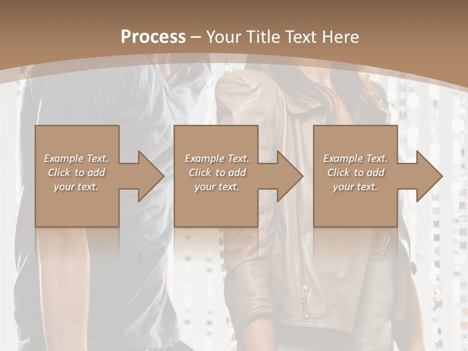 Curtain Love Copy Space PowerPoint Template