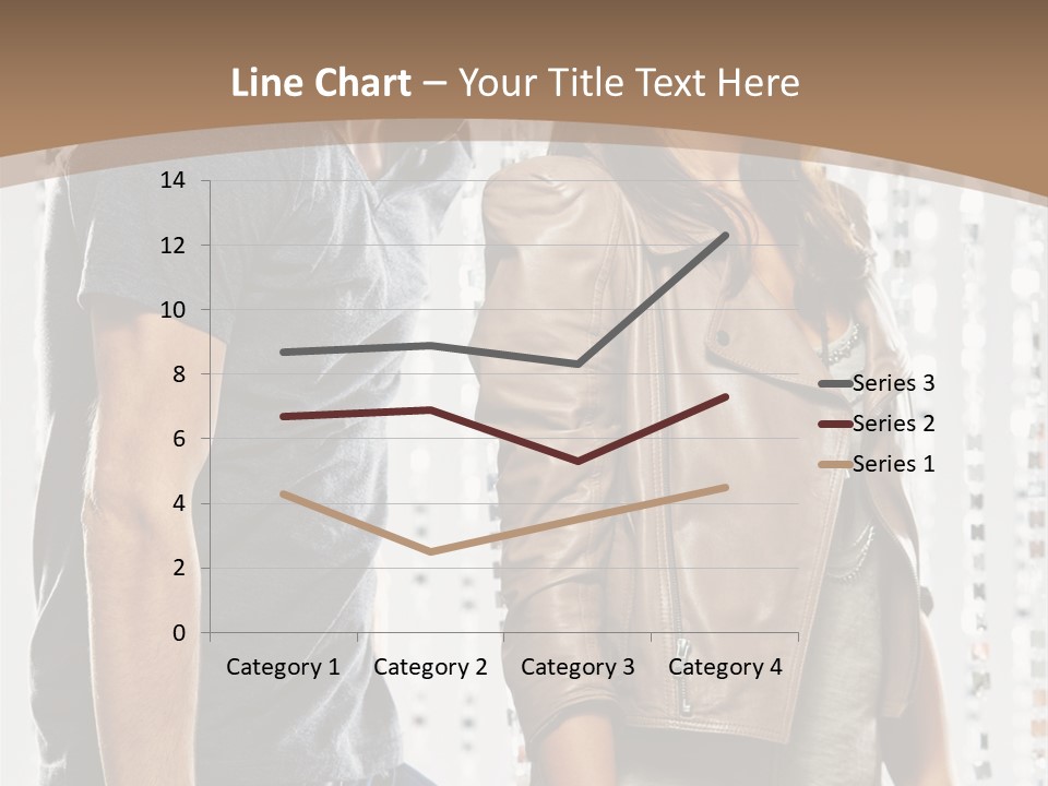 Curtain Love Copy Space PowerPoint Template