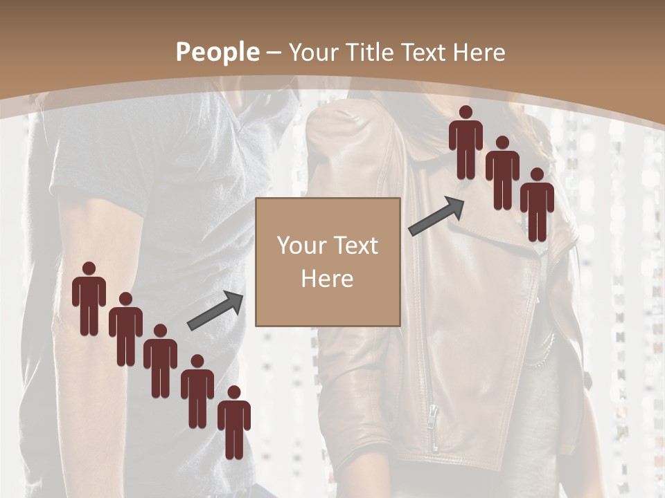Curtain Love Copy Space PowerPoint Template
