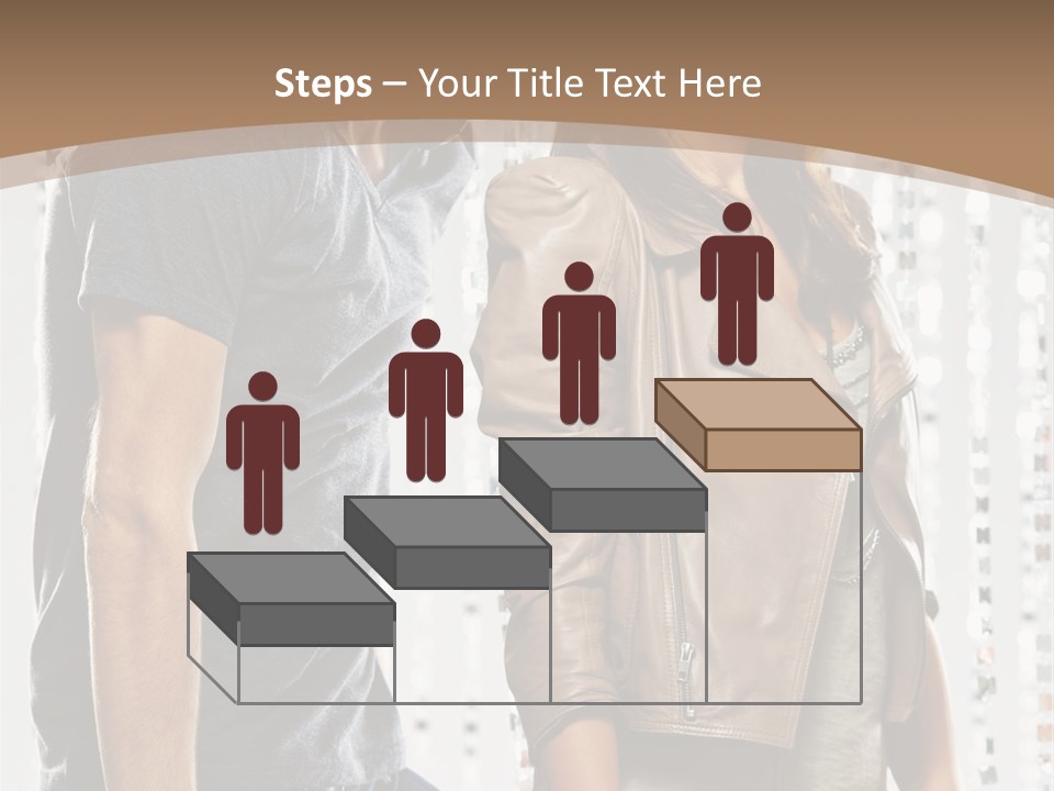 Curtain Love Copy Space PowerPoint Template