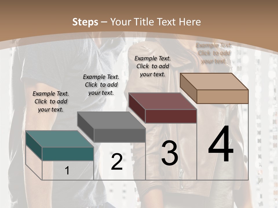 Curtain Love Copy Space PowerPoint Template