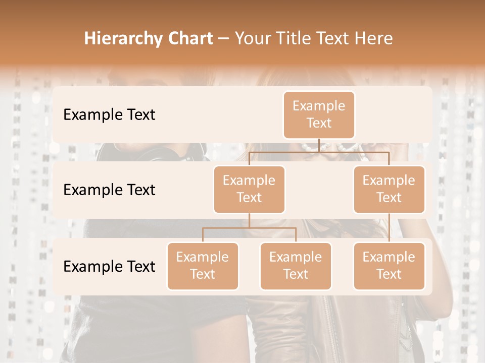 Happiness Nightlife Expression PowerPoint Template