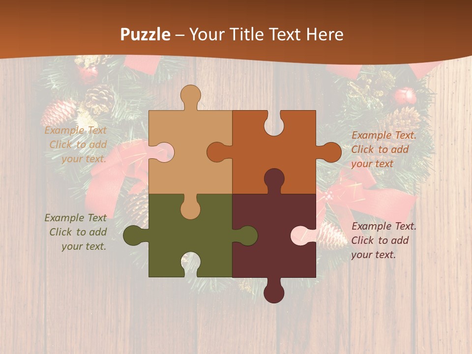 Decor Green Winter PowerPoint Template