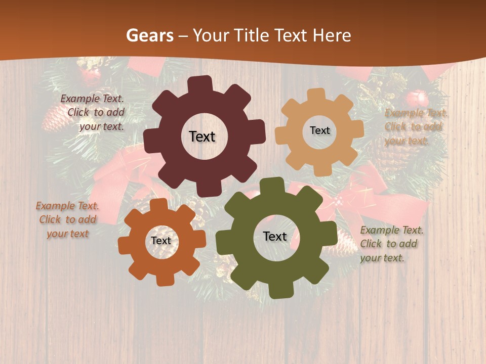 Decor Green Winter PowerPoint Template