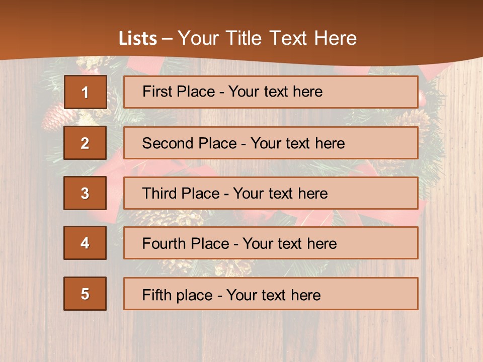 Decor Green Winter PowerPoint Template