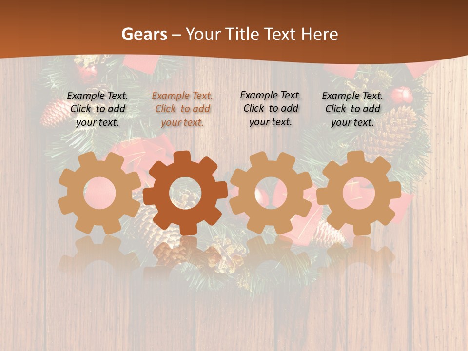 Decor Green Winter PowerPoint Template