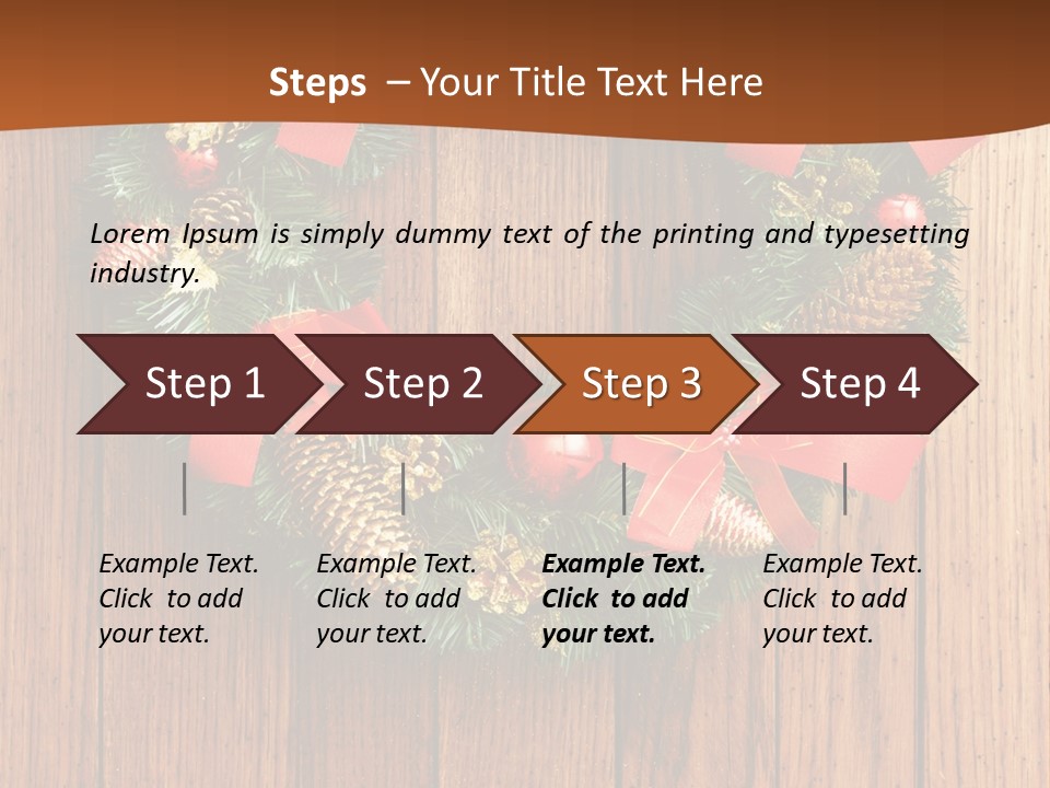 Decor Green Winter PowerPoint Template