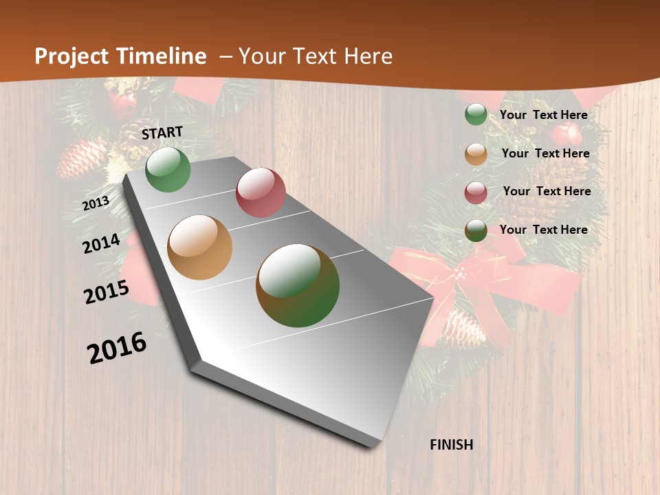 Decor Green Winter PowerPoint Template