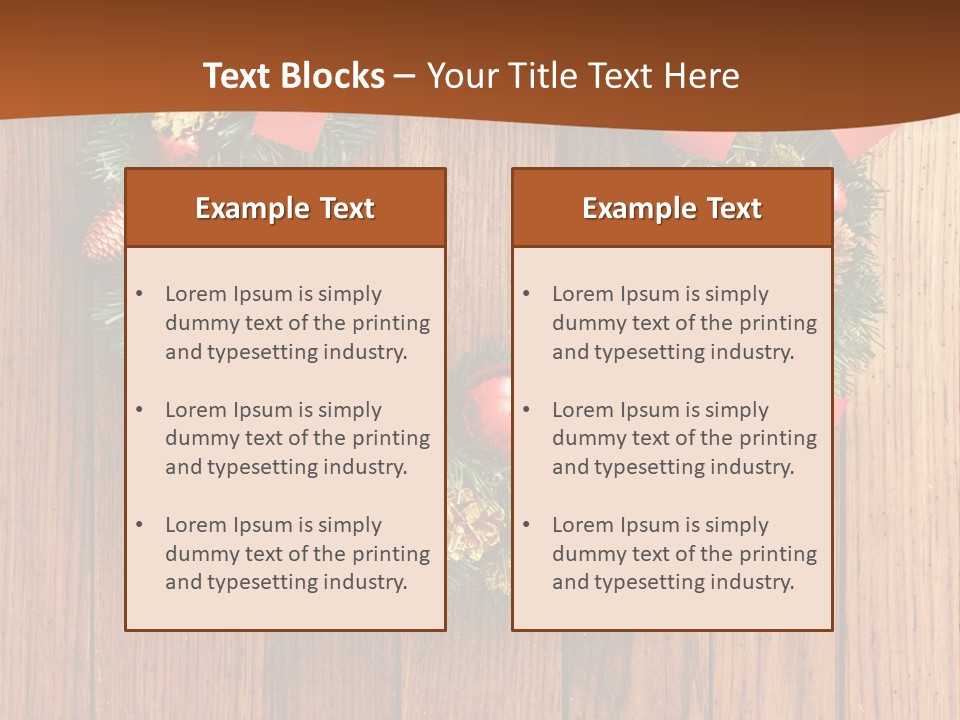 Decor Green Winter PowerPoint Template