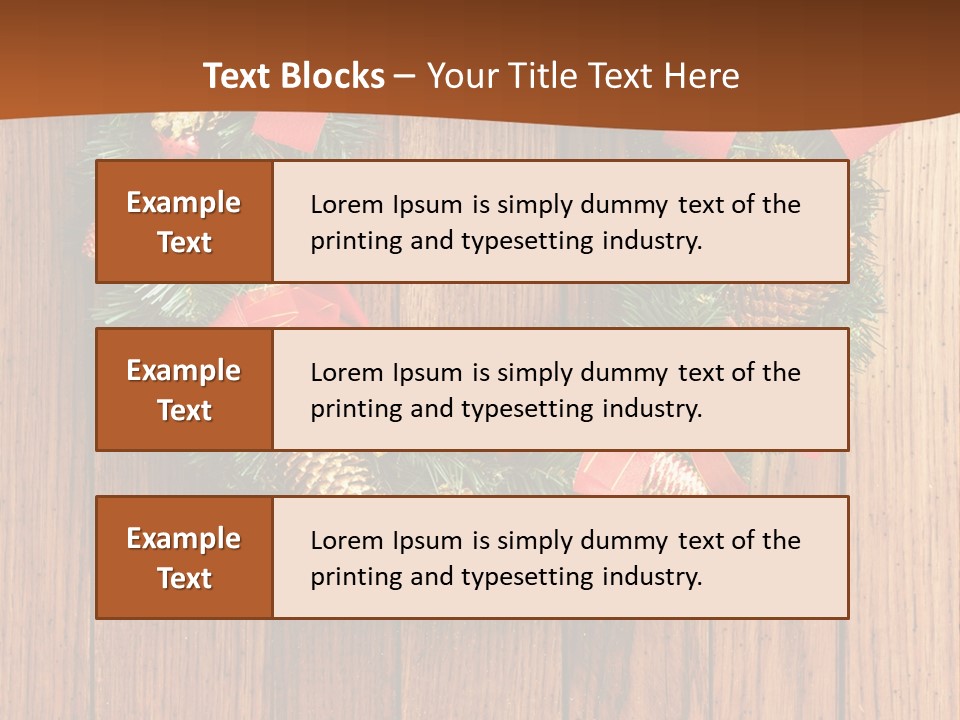Decor Green Winter PowerPoint Template