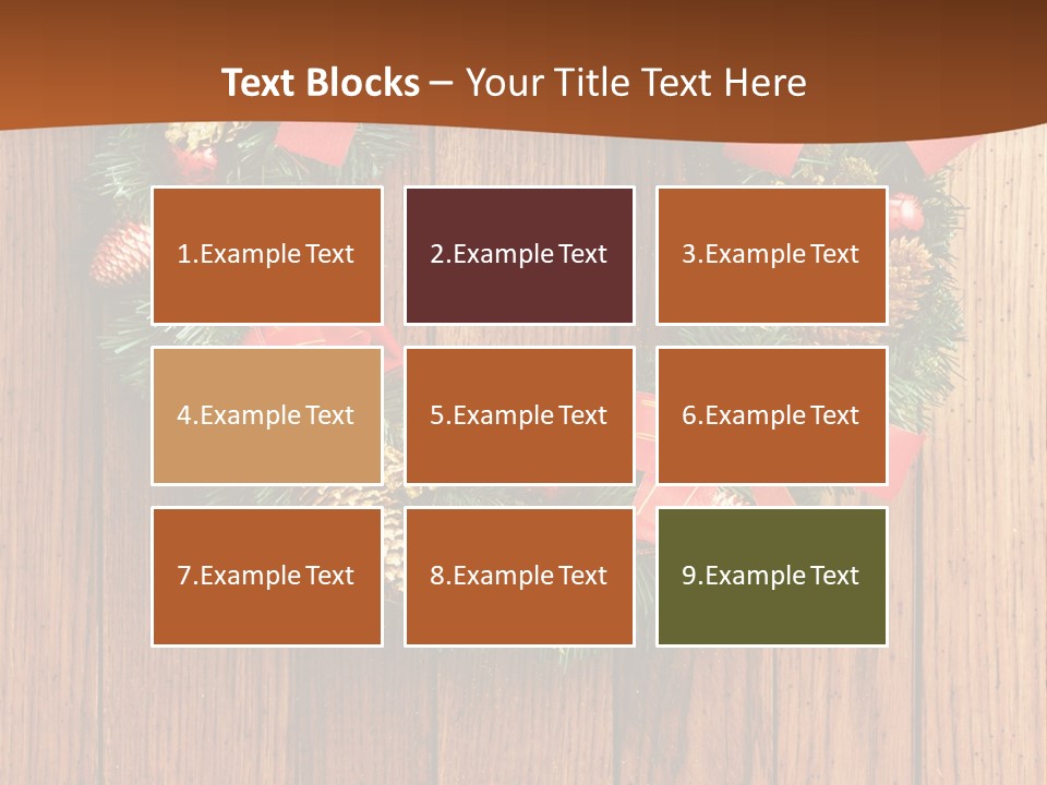 Decor Green Winter PowerPoint Template