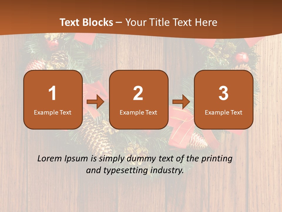 Decor Green Winter PowerPoint Template