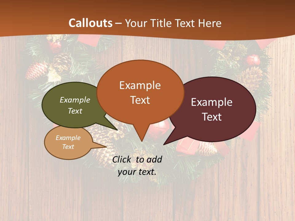 Decor Green Winter PowerPoint Template