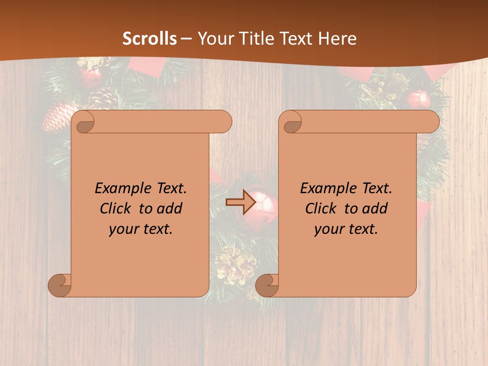 Decor Green Winter PowerPoint Template