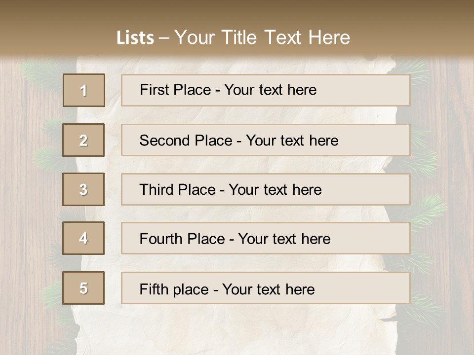 Border Red Celebration PowerPoint Template