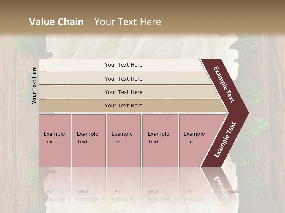 Border Red Celebration PowerPoint Template