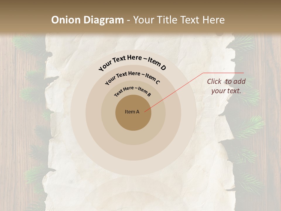 Border Red Celebration PowerPoint Template