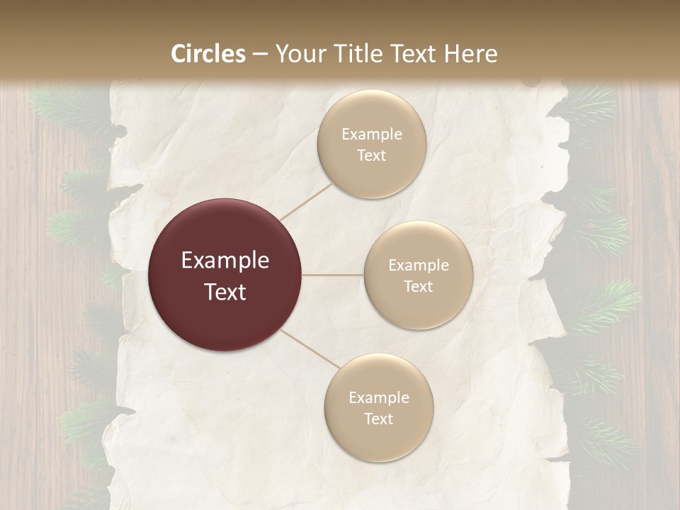 Border Red Celebration PowerPoint Template