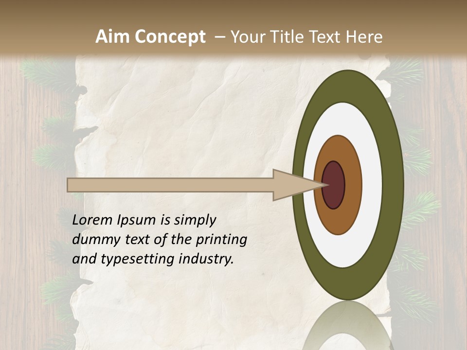 Border Red Celebration PowerPoint Template