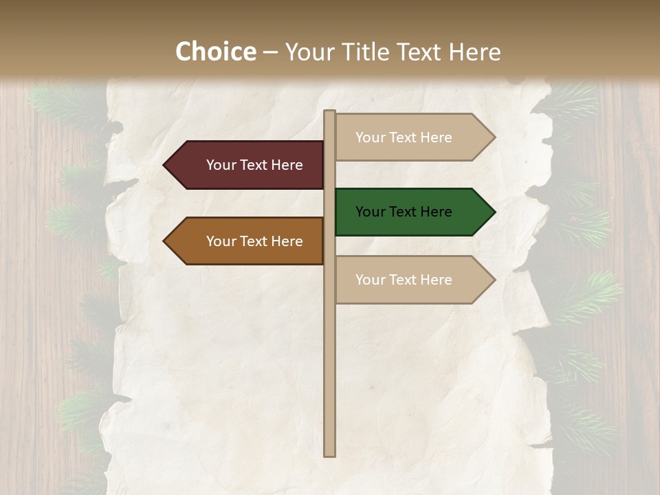 Border Red Celebration PowerPoint Template