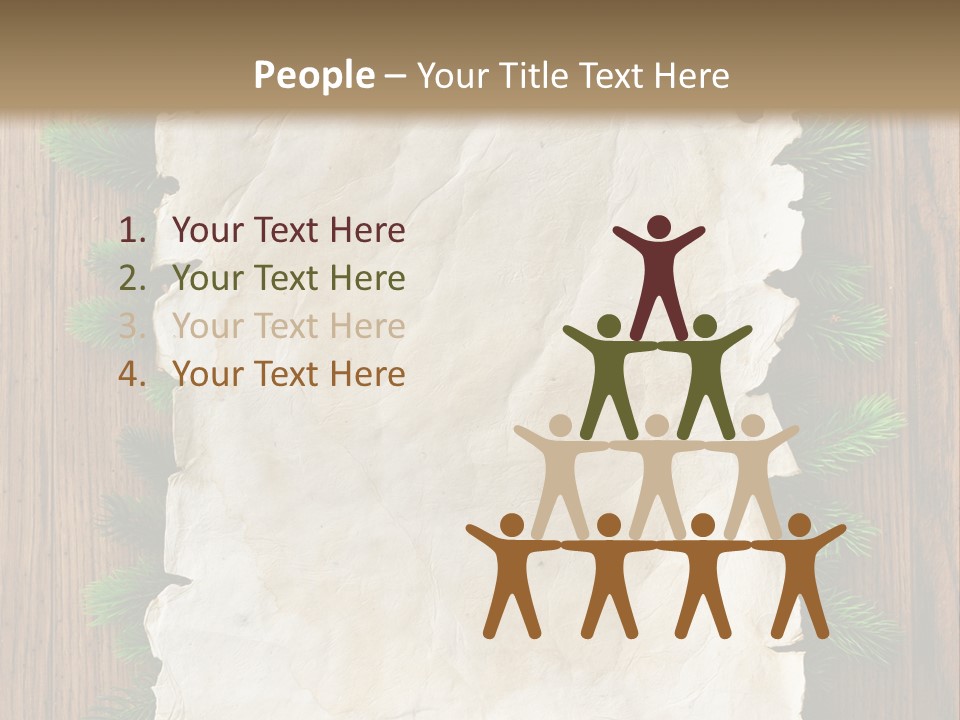 Border Red Celebration PowerPoint Template