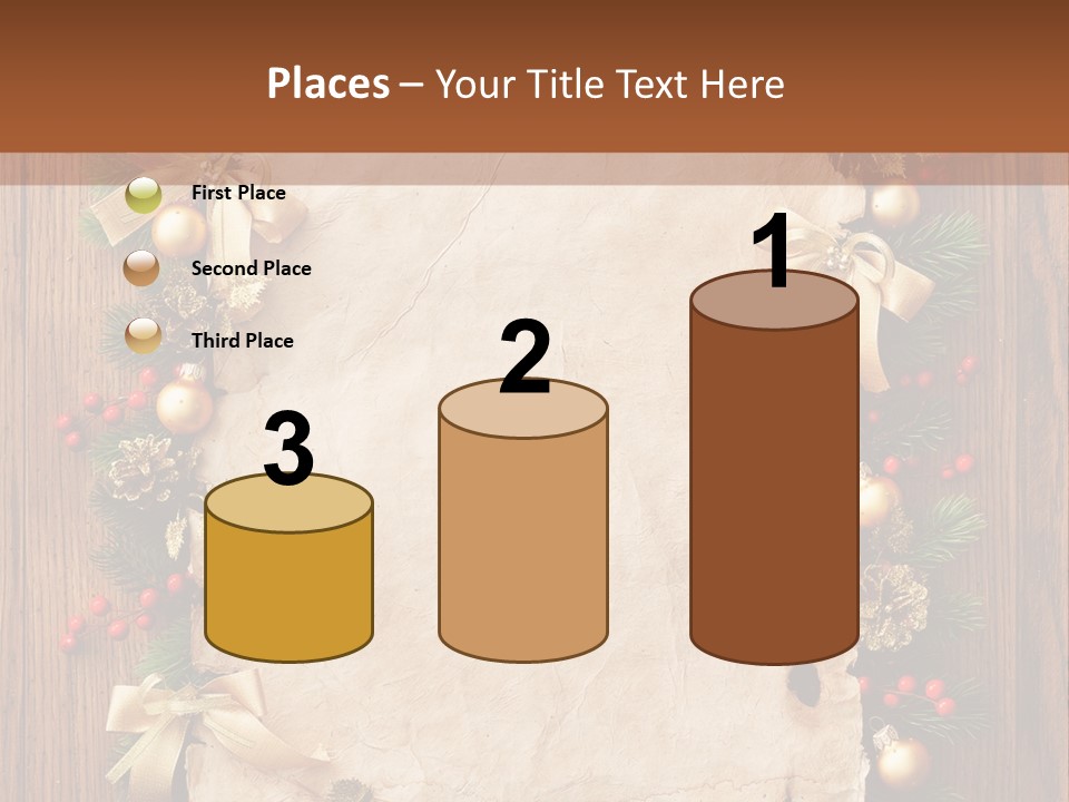 Holiday Decorative Year PowerPoint Template