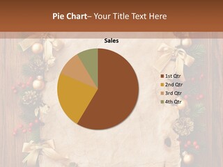 Holiday Decorative Year PowerPoint Template