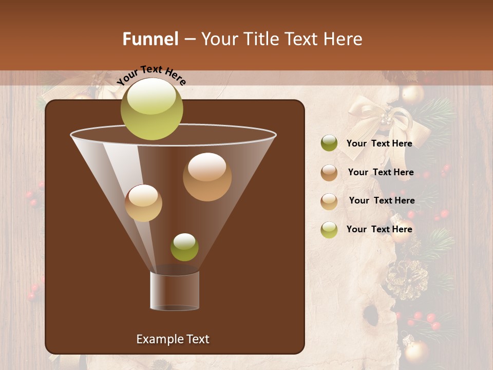 Holiday Decorative Year PowerPoint Template