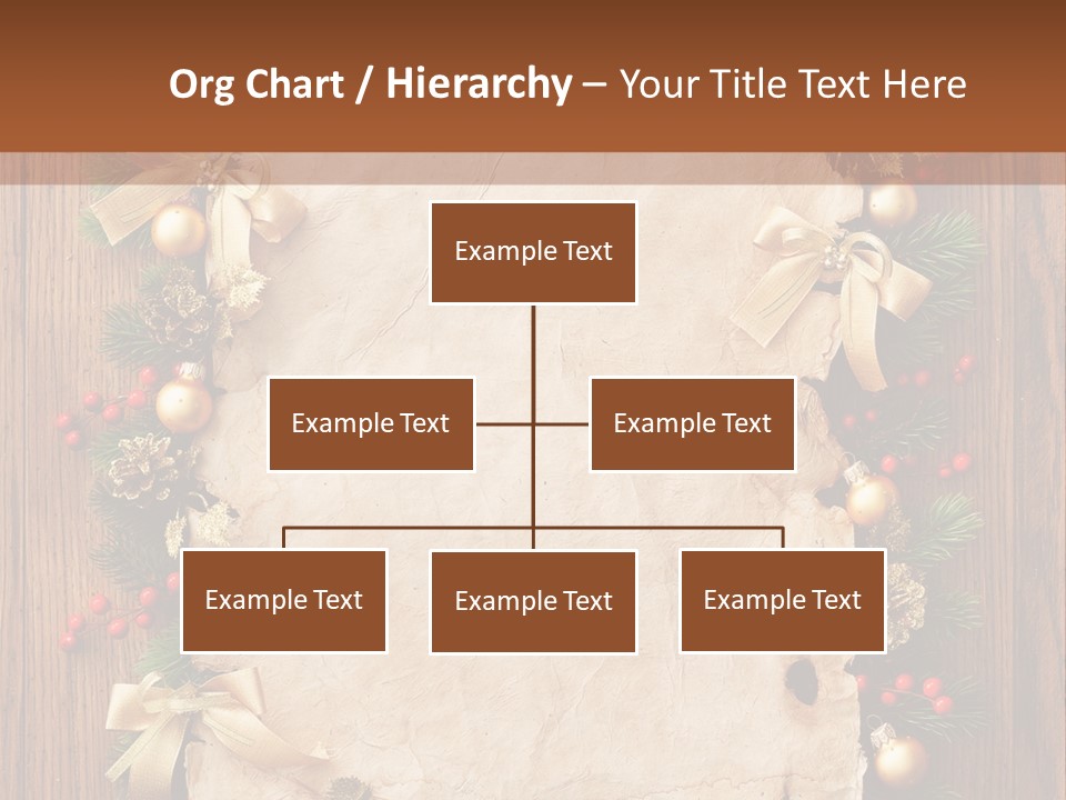 Holiday Decorative Year PowerPoint Template