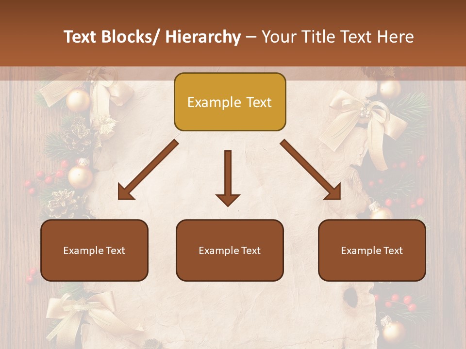 Holiday Decorative Year PowerPoint Template