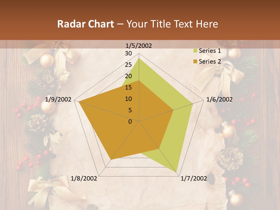 Holiday Decorative Year PowerPoint Template