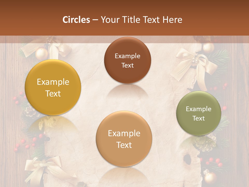 Holiday Decorative Year PowerPoint Template