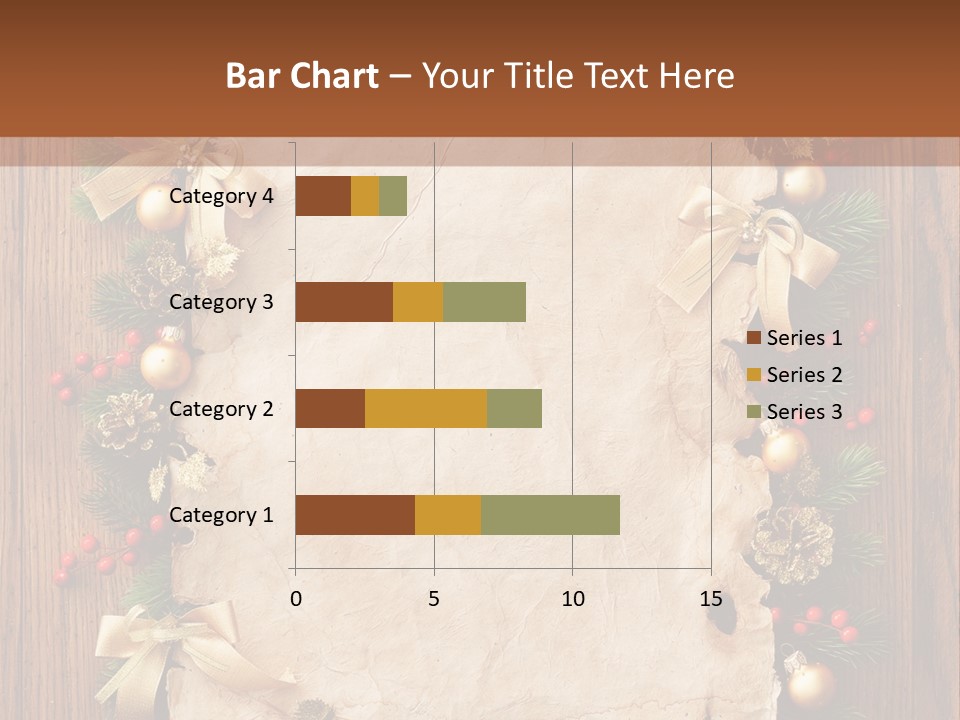 Holiday Decorative Year PowerPoint Template