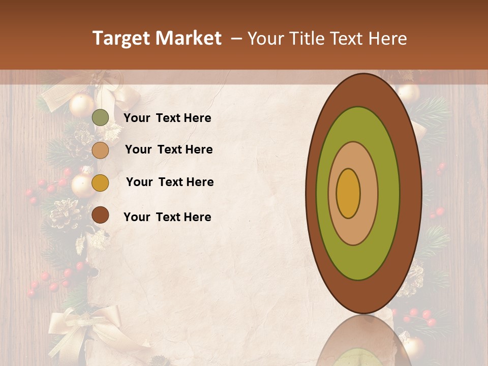 Holiday Decorative Year PowerPoint Template