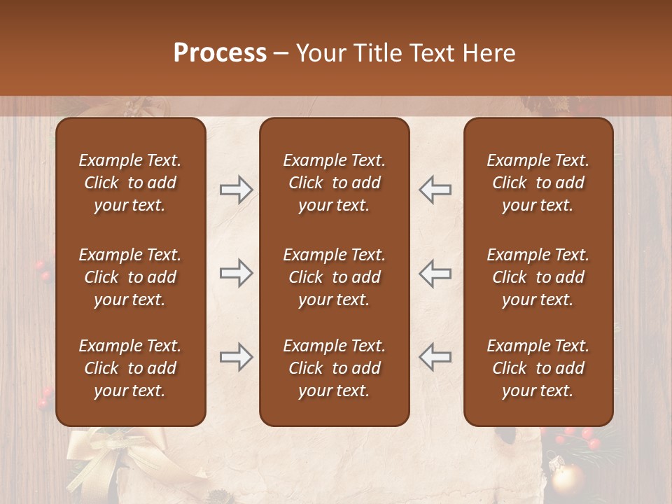 Holiday Decorative Year PowerPoint Template