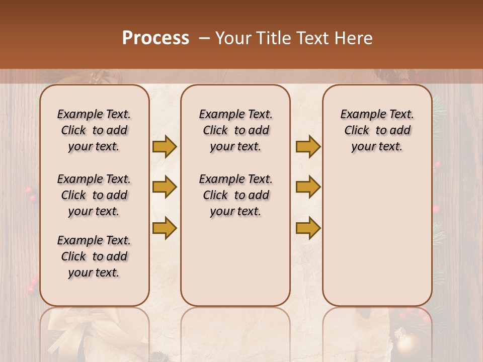 Holiday Decorative Year PowerPoint Template