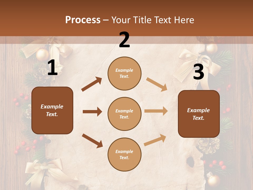 Holiday Decorative Year PowerPoint Template