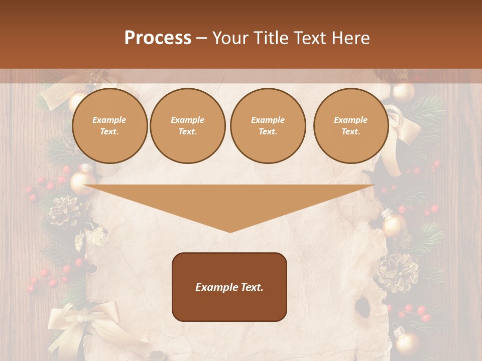 Holiday Decorative Year PowerPoint Template