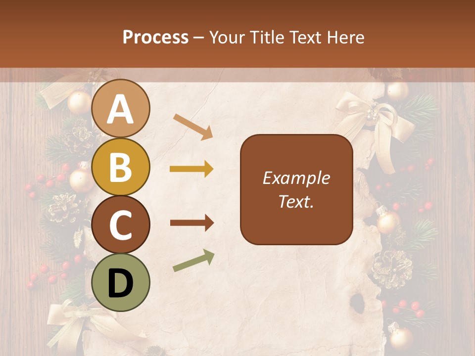 Holiday Decorative Year PowerPoint Template